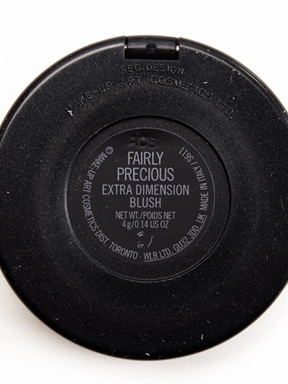 MAC EXTRA DIMENSION BLUSH in FAIRLY PRECIOUS Soft Apricot/Coral F/S 0.14 Oz NIB! - Picture 6 of 13